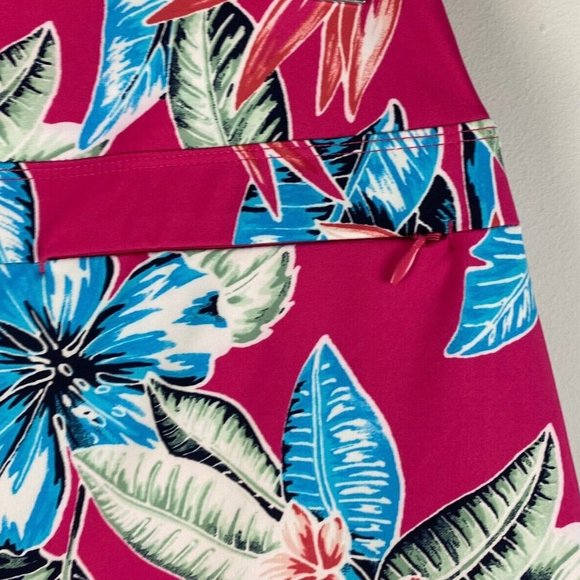 TOMMY BAHAMA Women's Athletic Skort "Island Floral" NWT Size S - Picture 4 of 10